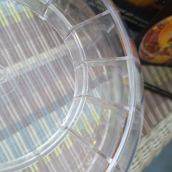 Vintage Fill-A-Bowl Clear Acrylic Party Centerpiece - Create A Unique Design - Picture 7 of 10